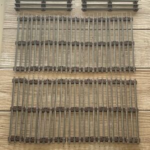 Lionel O27 Gauge Tubular 3-Rail Straight Train Track (Lot of 20/15ft)